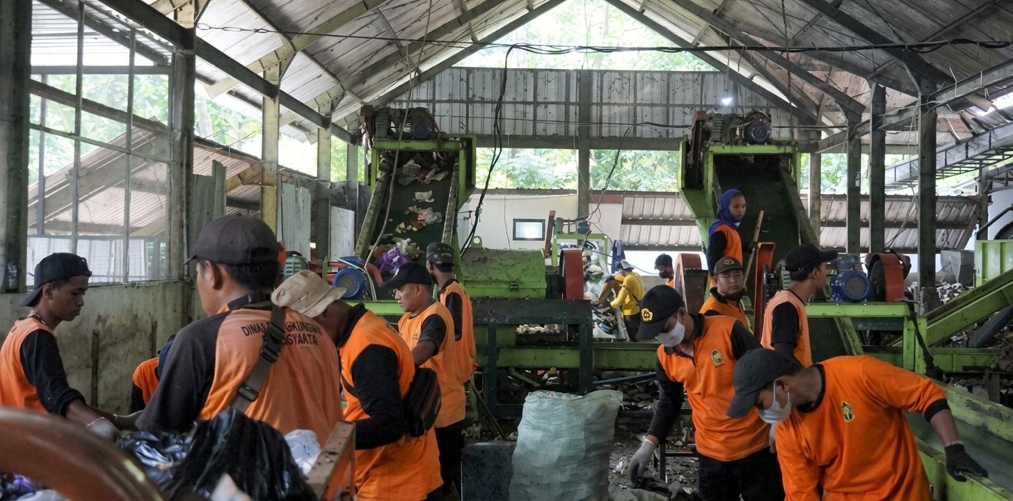 Gunung Sampah Jogja 306 Ton Sehari, 112 Ton Disulap Jadi Energi