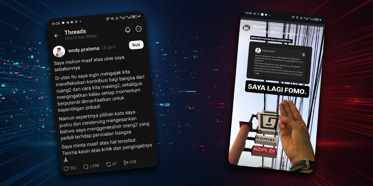 Kau Ji Kah Si Paling Kontribusi? Kritik Pedas Netizen ke Permintaan Maaf Owner Komar yang Dinilai Tone Deaf