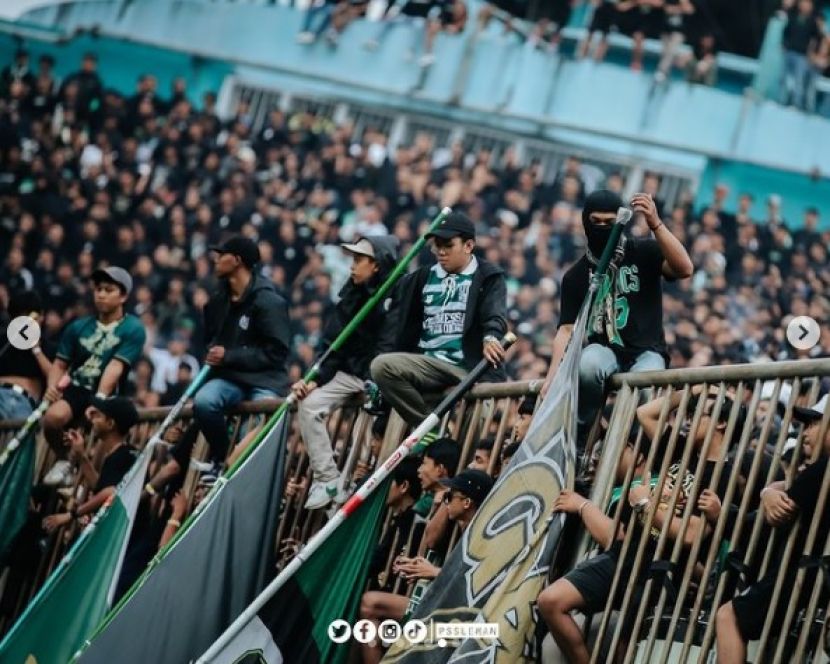 Suporter PSS Sleman (Instagram/pssleman)