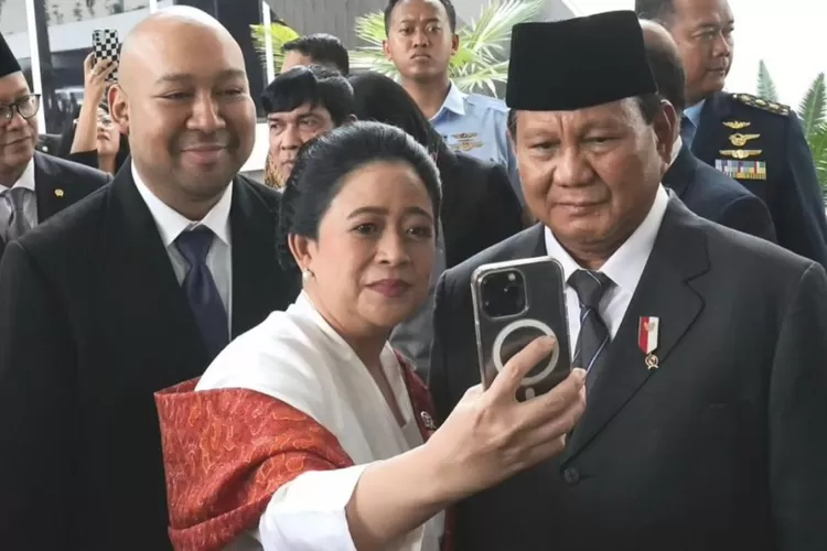 Bocoran Dua kader PDIP, Olly Dondokambey dan Azwar Anas, siap masuk kabinet Prabowo-Gibran. (Instagram @Prabowo / HukamaNews.com)