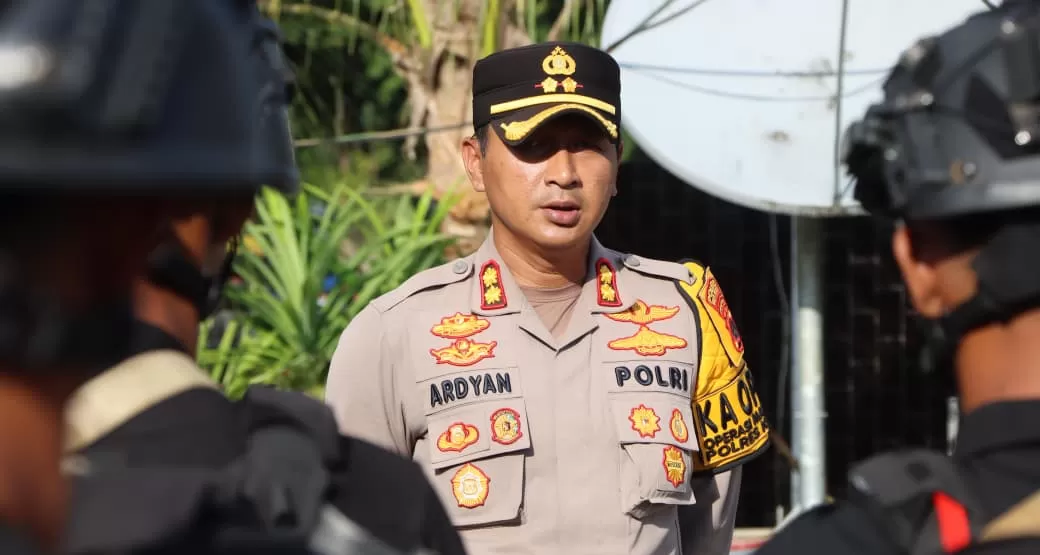 Kapolres Kepulauan Yapen AKBP Ardyan Ukie Hercahyo  (CENDERAWASIH POS/ISMAIL)
