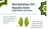 Manfaatkanlah Bulan Ramadhan Merupakan Nikmat Besar dari Allah SWT dengan Pahala Berlimpah