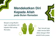 Manfaatkanlah Bulan Ramadhan Merupakan Nikmat Besar dari Allah SWT dengan Pahala Berlimpah