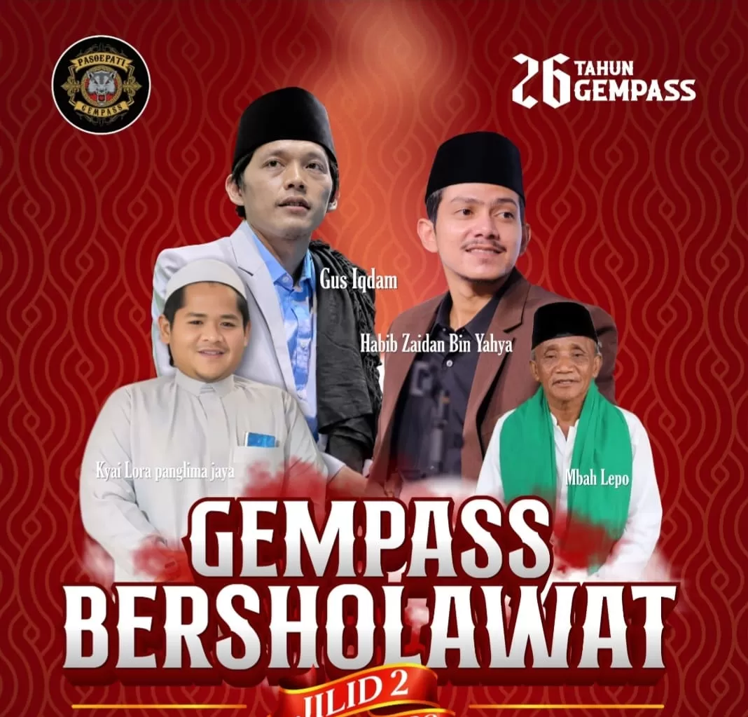 Gempass Bersholawat Jilid 2 Hadirkan Gus Iqdam hingga Habib Zaidan, BRK Kusumo: Jadi Inspirasi bagi Komunitas Suporter Lain. (kliksolonews/dok Pasoepati Gempass)