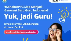 Kemendikbudristek Buka Program PPG Prajabatan Lagi, Kuota sampai 38.112