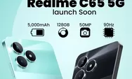 Realme C65: Ponsel Terbaru dengan Desain Futuristik dan Spesifikasi Unggulan