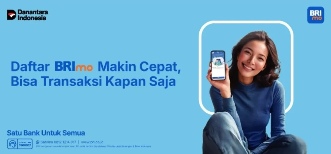 Proses mendaftar BRImo kini semakin sat set, hanya melalui smartphone saja kini bisa dilakukan dengan beberapa langkah mudah. (bri.co.id)