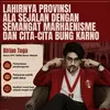 Afrian Toga: Lahirnya Provinsi ALA Sejalan dengan Semangat Marhaenisme dan Cita Cita Bung Karno