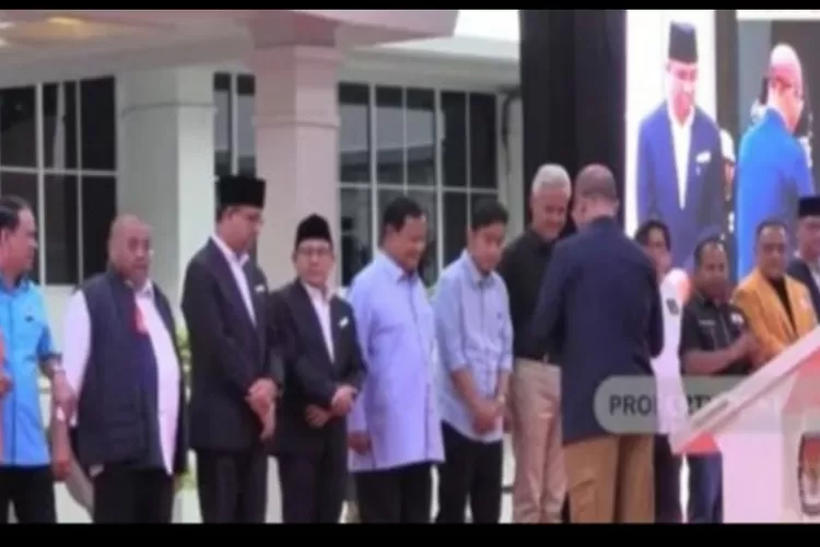 Pendukung Wajib Taat! 3 Paslon Capres Dan Cawapres Teken 4 Poin ...