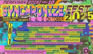Harga Tiket dan Line Up Lengkap Synchronize Fest 2025, Satu Perayaan Musik Lintas Generasi