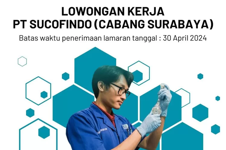 SLTA-S1 Merapat! BUMN PT Sucofindo Buka Peluang Kerja Di 7 Posisi, Cek ...