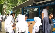 Mepeling ke Sekolah, Siswa SMA 8 Kota Bandung Sambut Antusias