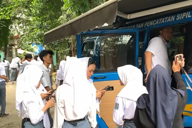 Mepeling ke Sekolah, Siswa SMA 8 Kota Bandung Sambut Antusias (Diskominfo Kota Bandung)