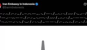 Warganet Ramai Soroti unggahan Kedutaan Besar Iran di Indonesia, Misteri di Balik 'Kode Rahasia' Sandi Morse Terungkap, Ternyata Ini Maknanya