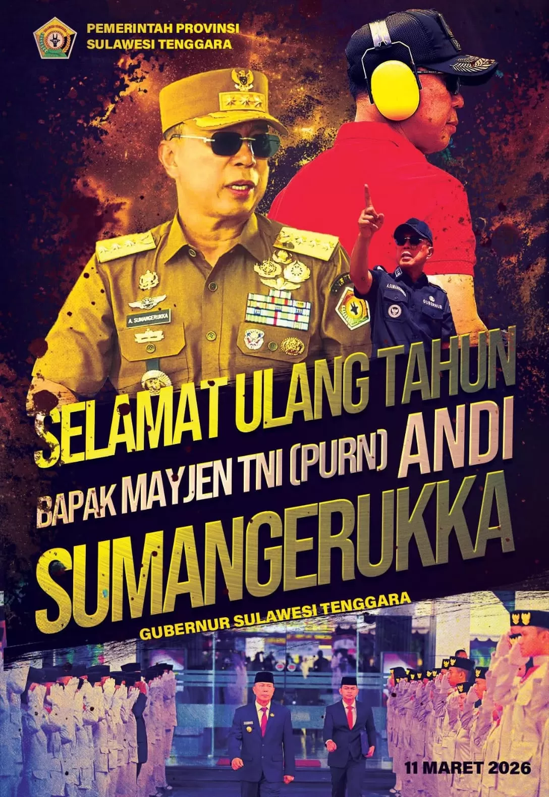 Selamat Ulang Tahun Gubernur Sultra
