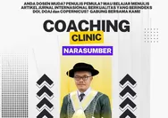 Perkuat Budaya Publikasi Ilmiah, KGPP Gelar Coaching Clinic Daring Nasional
