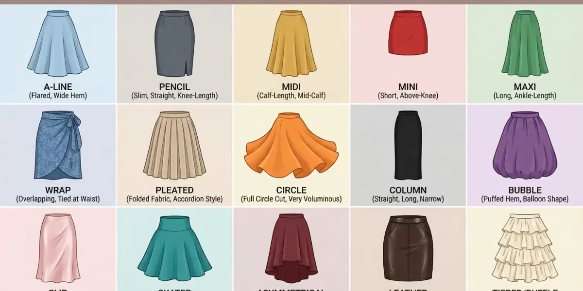 Tipe Rok Rangka Fashion Hack untuk Wanita! 12 Jenis Rok yang Bisa Menyempurnakan Siluet ...
