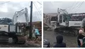 Ratusan Lapak Tanpa Izin di Puncak Pass Cianjur Diratakan Petugas