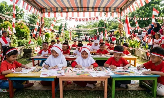 17 Ide Lomba Agustusan untuk Anak-anak, Seru nan Kreatif!