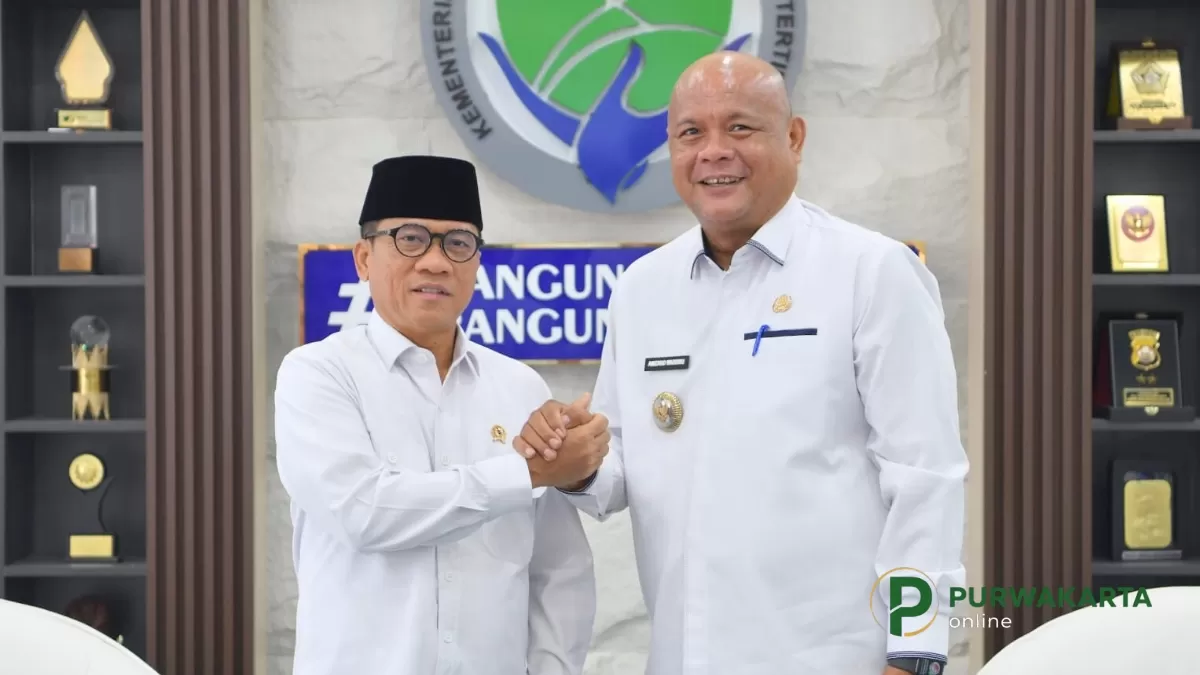 Bupati Nias Utara temui Mendes PDT. Jalan rusak, desa gelap, blank spot jadi sorotan. Ini janji negara untuk Nias Utara. (Dok. Kemendesa.go.id)