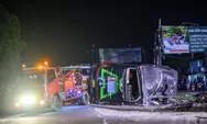 Bus Pariwisata Bawa Pelajar SMK Lingga Kencana Depok Kecelakaan di Subang, 10 Meninggal