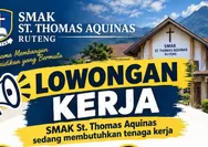 SMAK St. Thomas Aquinas Ruteng Buka Lowongan Kerja, Lulusan S1 dan SMA Bisa Daftar