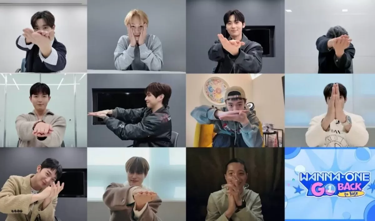Wanna One reuni setelah 7 tahun tercerai berai. (Kbizoom)