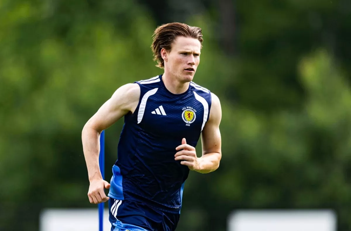 Scott McTominay dipastikan turun membela Skotlandia di laga melawan Haiti di Piala Dunia 2026. (@ScontlandNT)