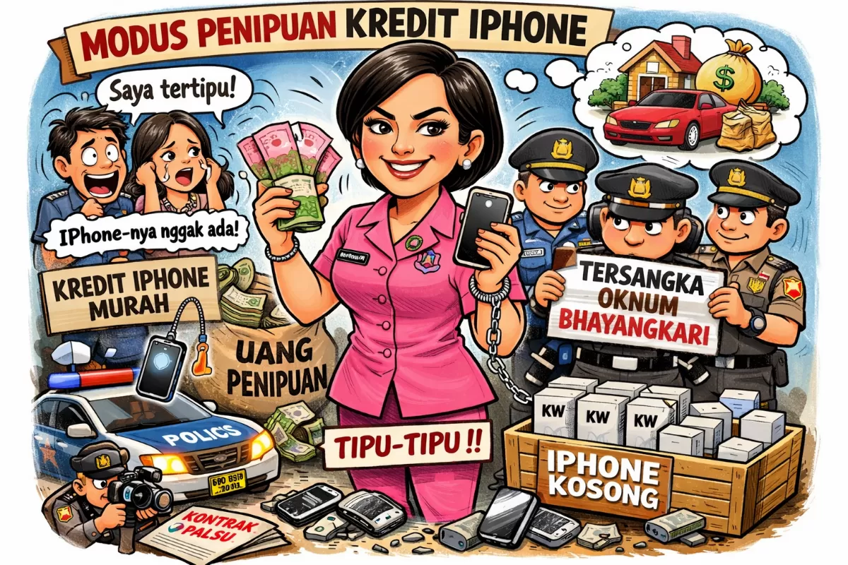Ilustrasi penipuan 