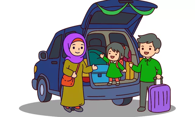 Posko Mudik di Tengah Kelelahan Perjalanan Jauh