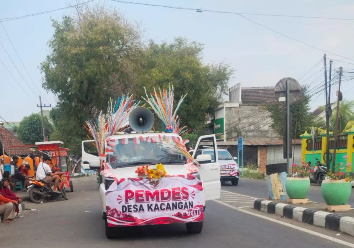 Pawai Budaya Desa Kacangan Semarak HUT RI Ke-81 (sketsanusantara.id)