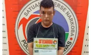 Pria ini Terpaksa Nginap di Polres Padanglawas Gegara Edarkan Sabu, Uang Rp315 Ribu Diamankan