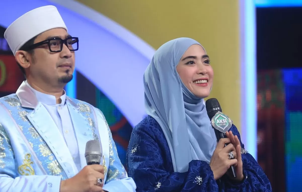 Bukannya makin sepi, Ustadz Solmed justru tambah sering diundang ke berbagai acara dakwah setelah dituduh pelaku pelecehan.  (Instagram.com/@apriljasmine85.)