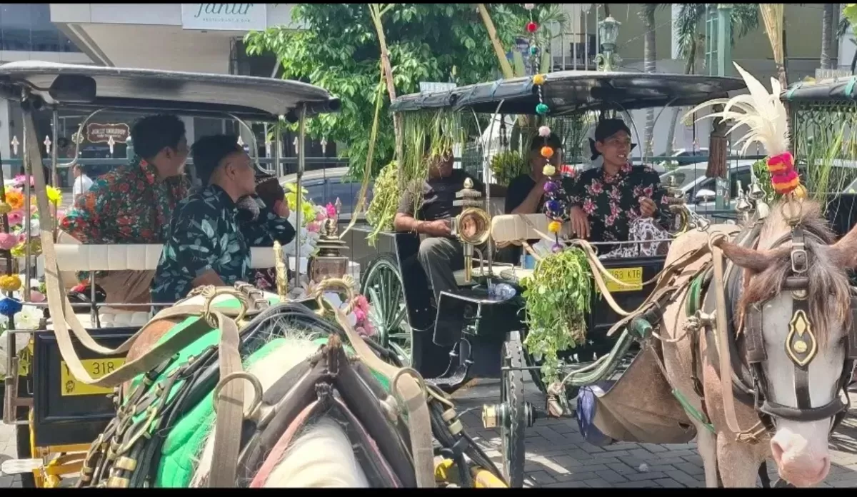 Moda Transportasi tradisional Andong dok. Ist