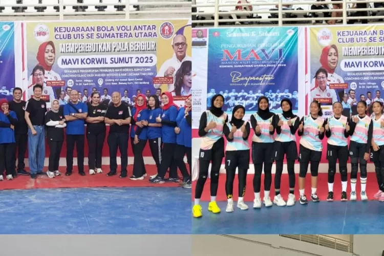 Kejuaraan Bola Voli Antar Club U-15 se-Sumatera Utara yang diselenggarakan oleh MAVI (Mantan Atlet Voli Indonesia) Sumatera Utara