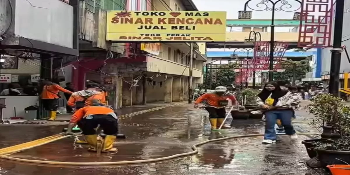 Kawasan Pasar Bogor kini lebih rapi usai penertiban PKL (Ist)