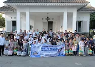 HUT Cianjur, Ratusan Anak Yatim Terima Santunan Sosial BUMD