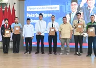 Sambangi Cianjur, Menko Muhaimin Lepas Ratusan Pekerja Migran Program SMK Go Global
