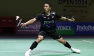 Hasil Indonesia Open 2024: Susul Ginting, Jonatan Christie Tumbang di Tangan Wakil Malaysia