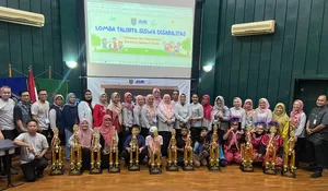 280 Anak Istimewa di Kota Depok Tingkat SD dan SMP Adu Talenta