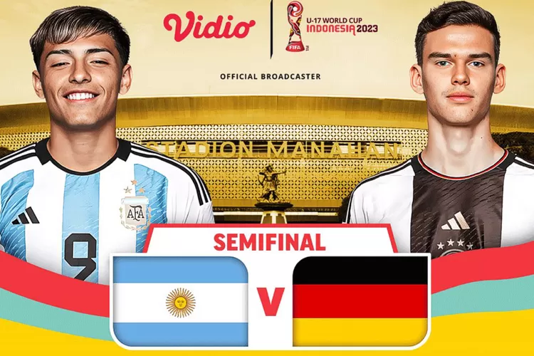 2 Link Live Streaming Argentina Vs Jerman U-17: Semi Final Piala Dunia U17  Siaran Langsung di Indosiar dan Vidio - Jatim Network