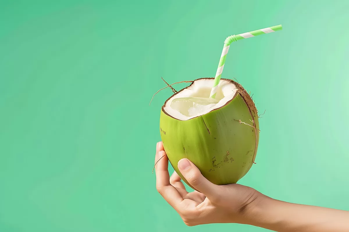 Air Kelapa, Minuman Buka Puasa Terbaik untuk Hidrasi dan Energi. (Freepik)