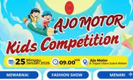 Ajo Motor Gelar "Kids Competition" di Sukra Wetan, Wadah Kreativitas Anak Melalui Mewarnai hingga Menari