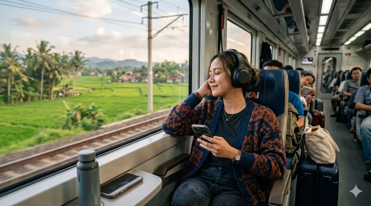 Pulang Kampung Saat Lebaran Naik Kereta Api, Santai dan Lebih Praktis, Ini 8 Tips yang Perlu Kamu Ketahui Sebelum Mudik (Gemini)