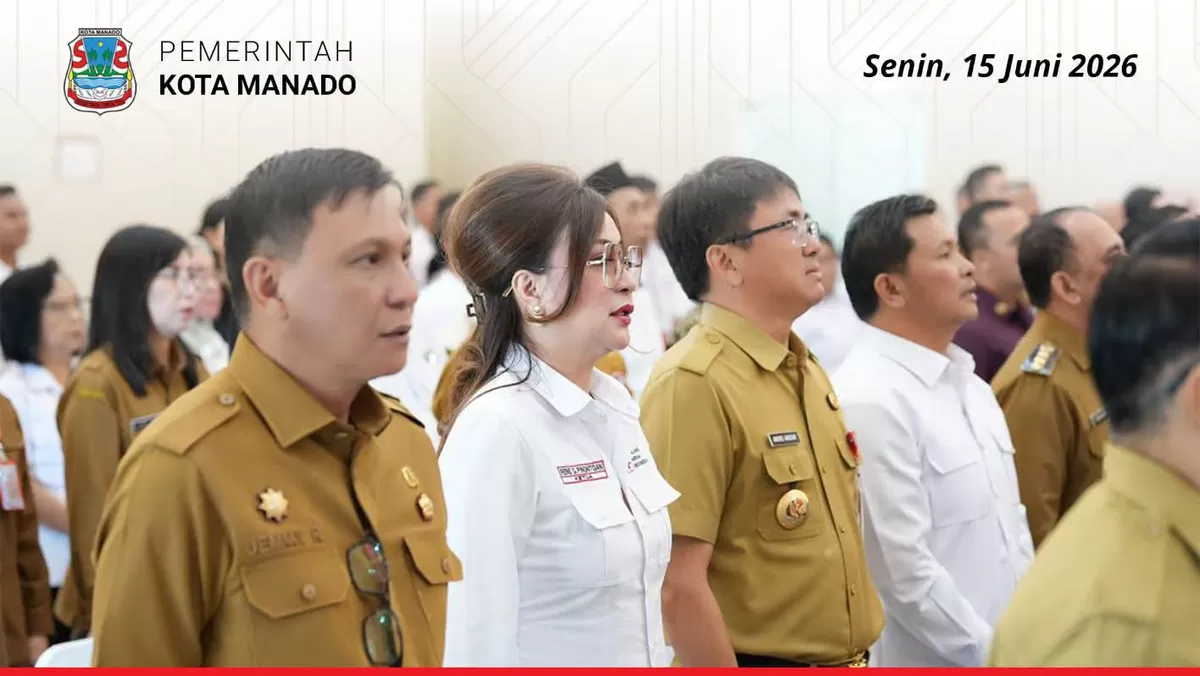 Wali Kota Manado, Andrei Angouw Hadiri Pelantikan PMI Sulut (Dok. Istimewa)