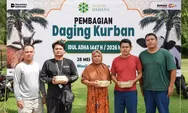 Gunakan Besek Bambu, PT Dahana Hadirkan Program Kurban yang Lebih Ramah Lingkungan