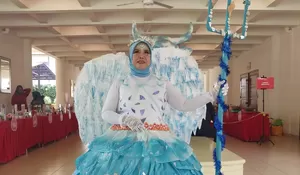 Tampilkan Kreasi Unik dan Penuh Imajinasi, Ratu Ombak dari Kelurahan Jatimulya Guncang Jambore PKK tingkat Kota Depok