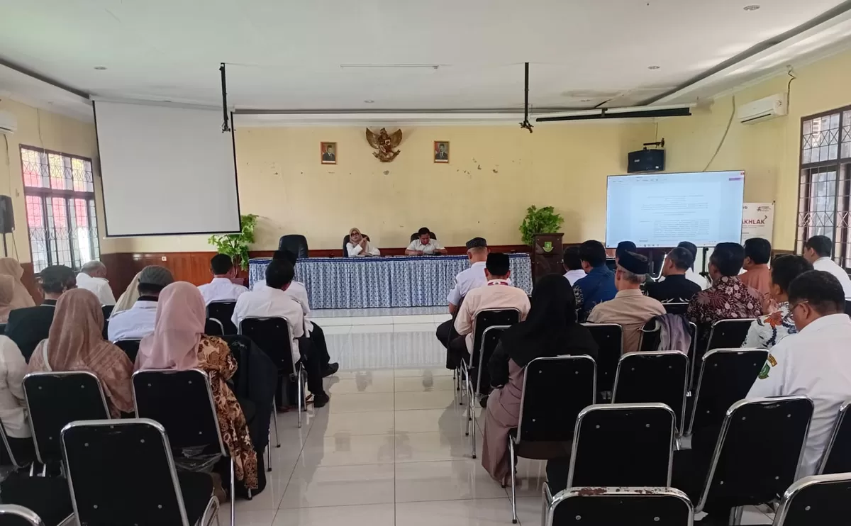Contoh Surat Tugas Pengawas TKA SD 2026 beserta link download gratis dalam format PDF, DOC, dan Word. (Widy/ Radar Sukabumi)