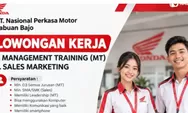 Lulusan SMA hingga D3 Bisa Daftar! PT Nasional Perkasa Motor Buka Loker di Labuan Bajo, Cek Syaratnya