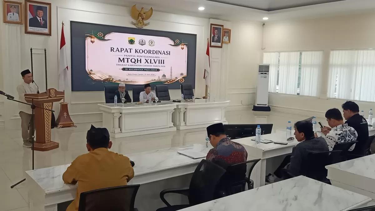 Menjaga integritas MTQH Ke-48 Cianjur. (FOTO: Ist)